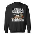Cute Kids Read Books & Pet My Basset Hound Dog Lover Sweatshirt Cute Kids Read Books & Pet My Basset Hound Dog Lover Sweatshirt