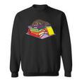 Dachshund Book Reading Lovers Bookworm Girls Teachers Sweatshirt