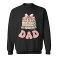 Dad Book First Chapter Birthday Family Matching Party Sweatshirt