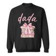 Dada Book First Chapter Birthday Girl Coquette Bow Matching Sweatshirt Dada Book First Chapter Birthday Girl Coquette Bow Matching Sweatshirt