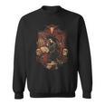 Dark Academia Witch Reading Book Gothic Library Sweatshirt