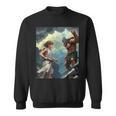 David And Goliath Bible Book Of Samuel King David Comic Sweatshirt David And Goliath Bible Book Of Samuel King David Comic Sweatshirt