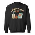 I Deserve A Little Treat Coffee Cookie Snack Book Romance Sweatshirt I Deserve A Little Treat Coffee Cookie Snack Book Romance Sweatshirt