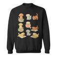 Dogs Reading Books Dog Lover Sweatshirt