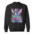 Dragon Book Fantasy Reading Sweatshirt Dragon Book Fantasy Reading Sweatshirt