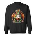 Dragon With Book Sweatshirt Dragon With Book Sweatshirt