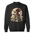 Dragon Reading a Book Dragons And Books Lover Bookworm Sweatshirt