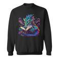 Dragon Reading Book Sweatshirt