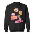 Dungeon Crawler Carl Colorful Sticker Collage LitRPG Book Sweatshirt