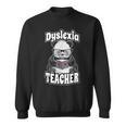 Dyslexia Teacher Therapist Dyslexic Therapy Panda Book Heart Sweatshirt Dyslexia Teacher Therapist Dyslexic Therapy Panda Book Heart Sweatshirt