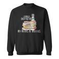 Easily Distracted By Books And Bunnies Sweatshirt Easily Distracted By Books And Bunnies Sweatshirt