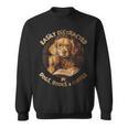 Easily Distracted By Dogs Books Coffee Librarian Bibliophile Sweatshirt