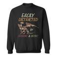 Easily Distracted By Dragons And Books Dragon Sweatshirt