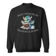 Easily Distracted By Dragons And Books Introvert Shirt Sweatshirt Easily Distracted By Dragons And Books Introvert Shirt Sweatshirt