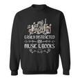 Easily Distracted By Music And Books Sweatshirt Easily Distracted By Music And Books Sweatshirt