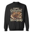 Easily Distracted By Turtles And Books Sweatshirt