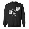 Edgar Allen Poe Raven Book Nerd Poet Literature Sweatshirt
