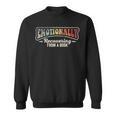 Emotionally Recovering From A Book Book Lover Reading Sweatshirt