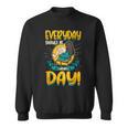 Everyday Should Be Library Day Librarian Book Lover Sweatshirt