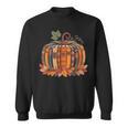 Fall Book Pumpkin Retro Reading Teacher Autumn Books Lover Sweatshirt Fall Book Pumpkin Retro Reading Teacher Autumn Books Lover Sweatshirt