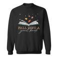 FALL INTO A GOOD BOOK Reader Autumn Reading Books Meme Sweatshirt