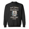 Fantasy Book Club Reader Quote Plot Twists Magic Spells Sweatshirt