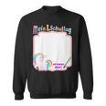 First Day Of School 2021 Guest Book Unicorn Unicon Sweatshirt