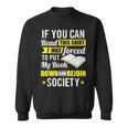 I Was Forced To Put My Book Down Book Lover Reading Small Sweatshirt