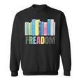 Freadom Books Reader Librarian Reading Sweatshirt