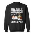 Girls & Boys Read Books And Pet My Guinea Pig Lover Sweatshirt Girls & Boys Read Books And Pet My Guinea Pig Lover Sweatshirt