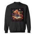 Goldfish Reading A Book Sweatshirt