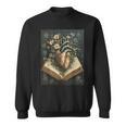 Gothic Dark Academia Botanical Anatomical Heart Vintage Book Sweatshirt Gothic Dark Academia Botanical Anatomical Heart Vintage Book Sweatshirt
