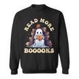 Groovy Read More Books Cute Ghost Teacher Halloween Sweatshirt Groovy Read More Books Cute Ghost Teacher Halloween Sweatshirt