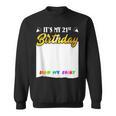 Guestbook My 21st Birthday Sign My Shirt Birthday Party Sweatshirt Guestbook My 21st Birthday Sign My Shirt Birthday Party Sweatshirt