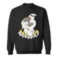 Halloween Books Cute Ghost Reading Booooks Teacher Sweatshirt Halloween Books Cute Ghost Reading Booooks Teacher Sweatshirt