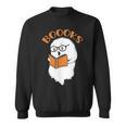 Halloween Boooks Ghost For Book Lover Sweatshirt