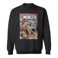 Halloween Horror Vintage Monster Comic Book Retro Sweatshirt Halloween Horror Vintage Monster Comic Book Retro Sweatshirt