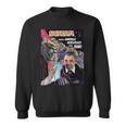 Halloween Horror Vintage Werewolf Vampire Comic Book Retro Sweatshirt