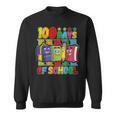 Happy 100 Day Of School Teacher Book 100 Days Of School Sweatshirt Happy 100 Day Of School Teacher Book 100 Days Of School Sweatshirt