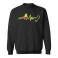 Heartbeat Avocado Reading Book Sweatshirt Heartbeat Avocado Reading Book Sweatshirt