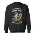 On My Way To Hoard Books And Cause Chaos Frog Sweatshirt On My Way To Hoard Books And Cause Chaos Frog Sweatshirt