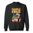 Horror Comic Book Cover Chamber Of Chills 19 Sweatshirt Horror Comic Book Cover Chamber Of Chills 19 Sweatshirt