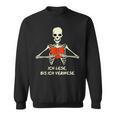 Ich Lese Bis Ich Verwese Books Reading Bookworm Sweatshirt
