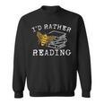 I'd Rather Bee Reading Teacher Librarian Book Lover Sweatshirt