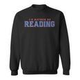 I'd Rather Be Reading Retro Bookish Book Lover Sweatshirt