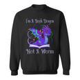 I'm a Book Dragon Not a Worm Dragons Reading Sweatshirt I'm a Book Dragon Not a Worm Dragons Reading Sweatshirt