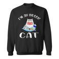 I'm An Indoor Cat I Drink Coffee Read Books Play Games Sweatshirt