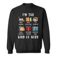 I'm The Kind Of Nerd Book Reading Sweatshirt