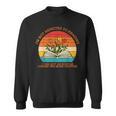 I'm Not Addicted To Reading Book Flower Vintage Quote Sweatshirt