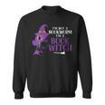 I'm Not A Bookworm I'm A Book Witch Halloween Book Reader Sweatshirt